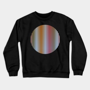 Geometric modern Boho abstract mid century stripes minimalist 133 Pattern Crewneck Sweatshirt